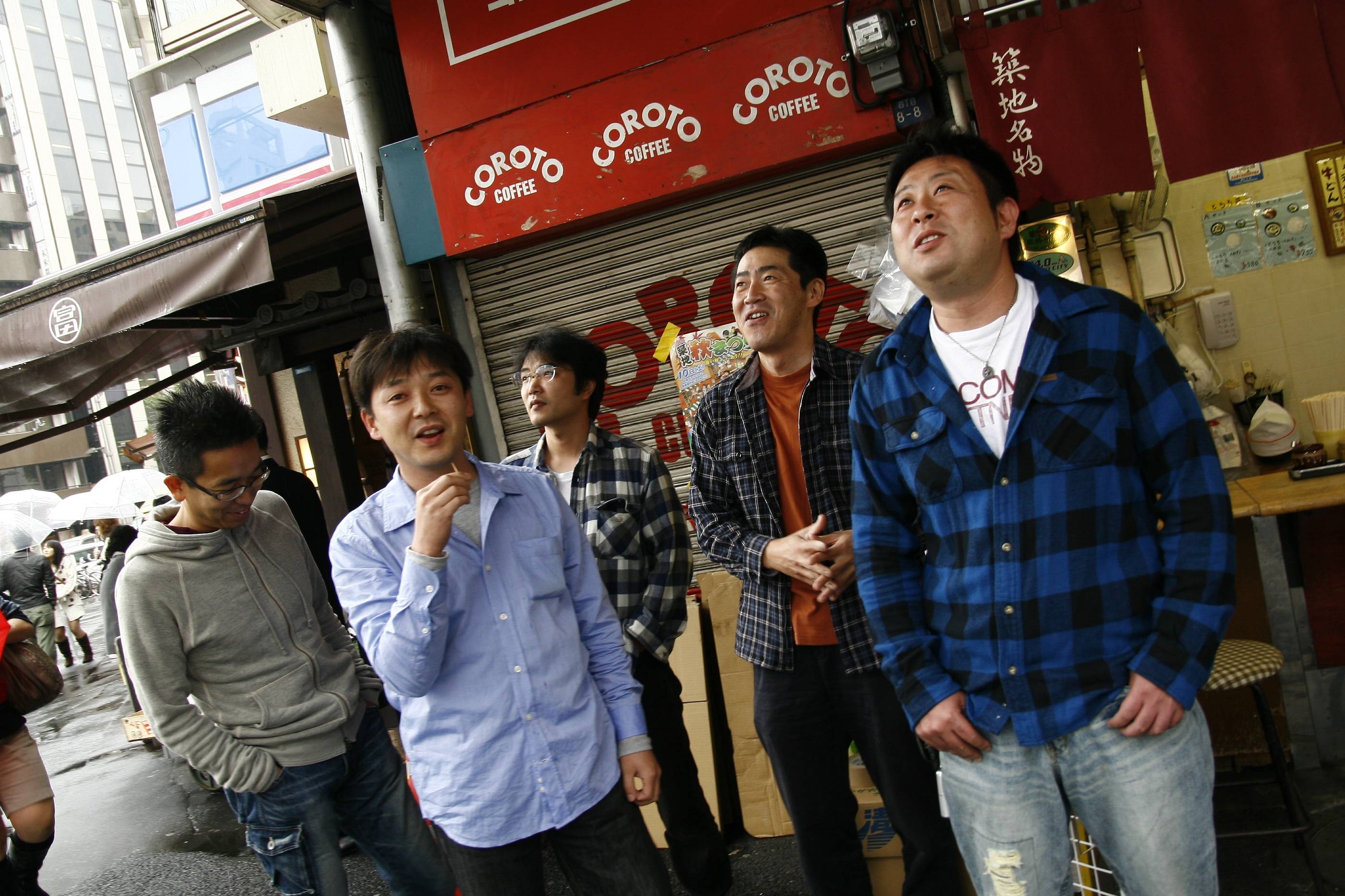 嵐の？社員旅行？
