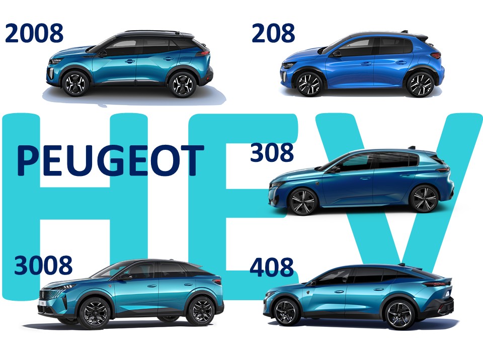 PEUGEOT HYBRID ラインアップ
