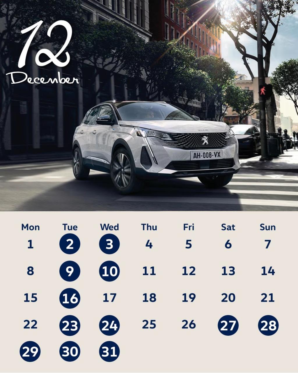 12月営業日のご案内。